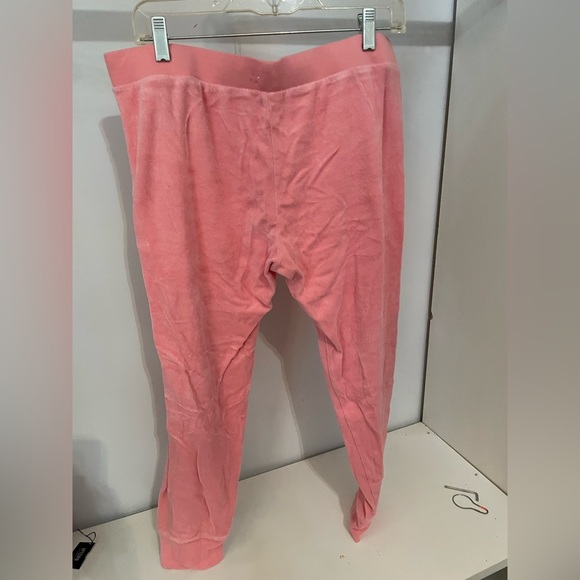 Juicy Couture Pink Sweatpants Cozy Lounge Wear - Picture 4 of 4